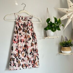 🩷NINE WEST SLEEVELESS HALTER KEYHOLE NECKLINE COLOR TANK TOP SIZE MEDIUM